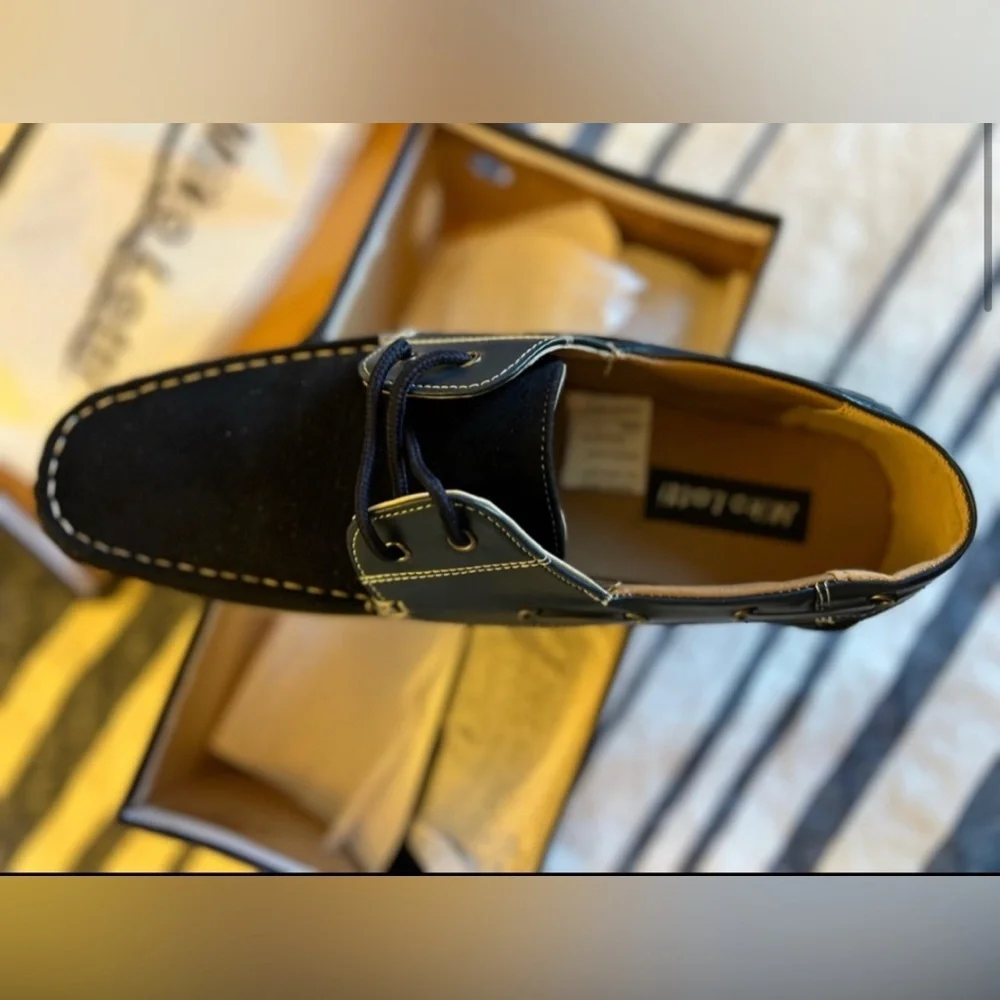 BRAND NEW Men’s blue casual loafers - Picture 3 of 7